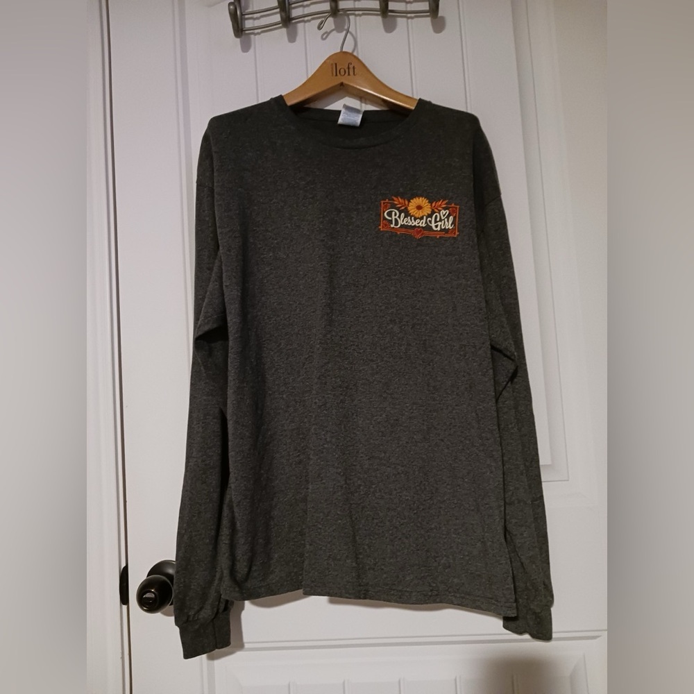 EUC blessed girl shirt L